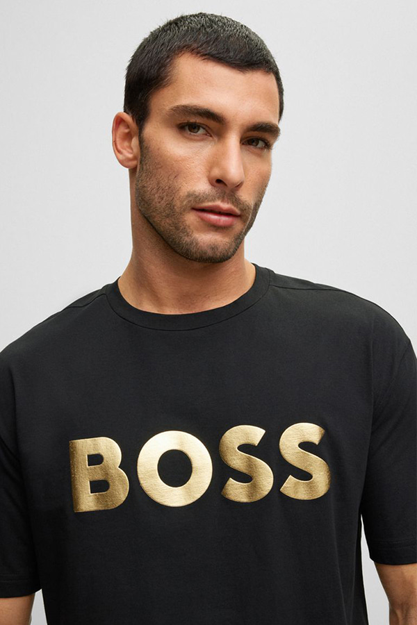 T-SHIRT BOSS - 001 BLACK